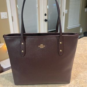 Coach Brown Mini Tote Purse